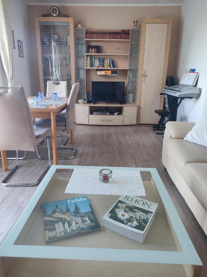 Ferienwohnung Marsteller In Fulda Glaeserzell Mit Wlan ภายนอก รูปภาพ